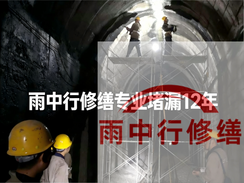 黄山长安镇隧道堵漏工程案例